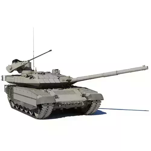 T-90M military tank 3D model