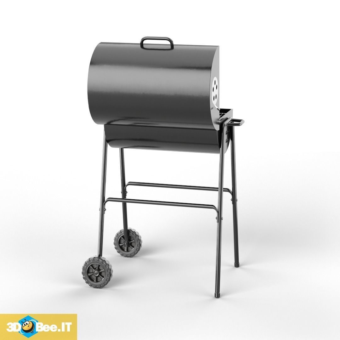 Outdoor Grill 3D model_4
