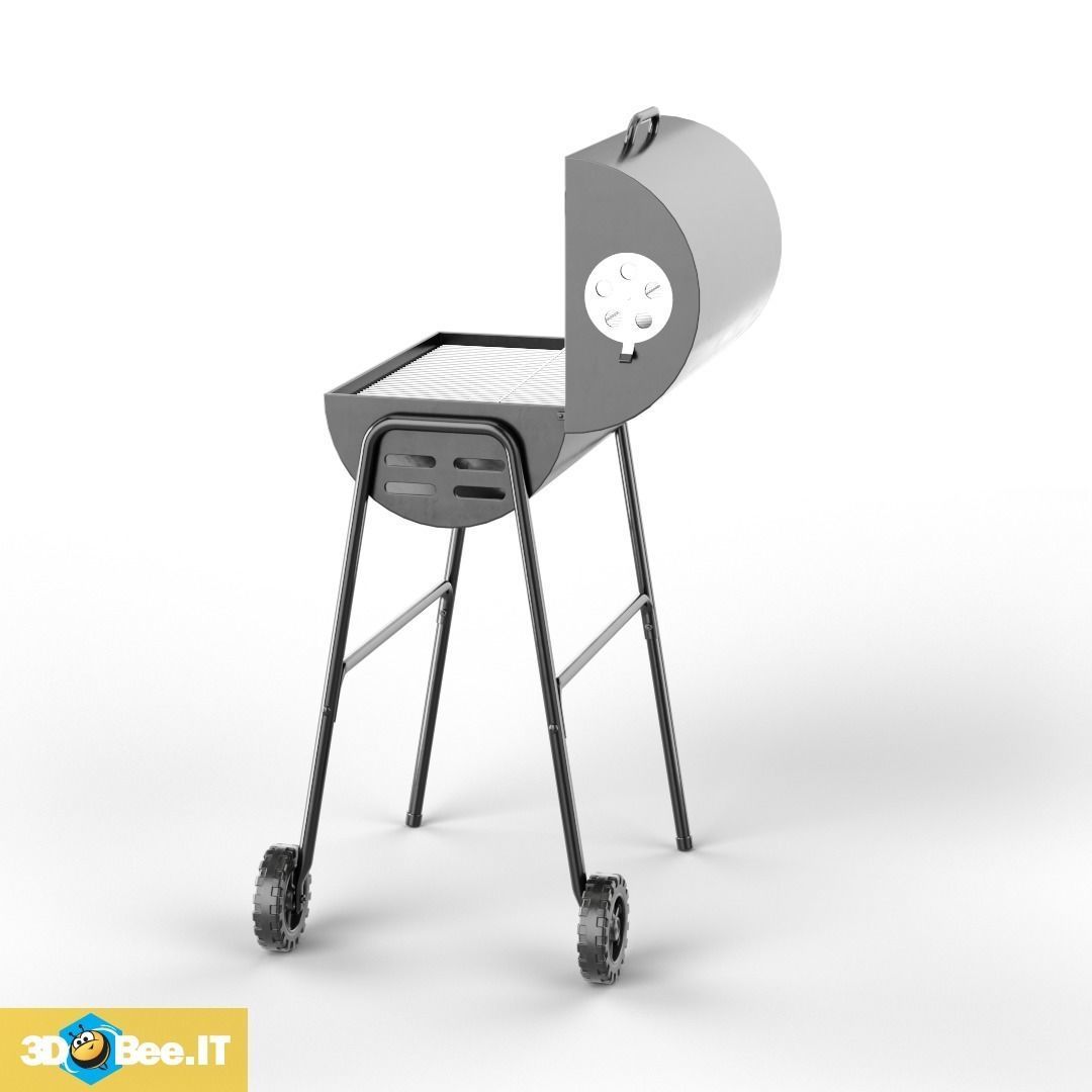 Outdoor Grill 3D model_6