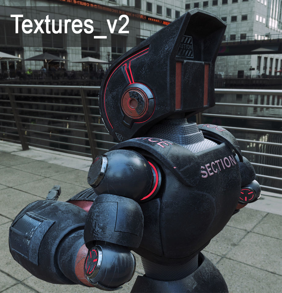 Robot v2 3D model_7