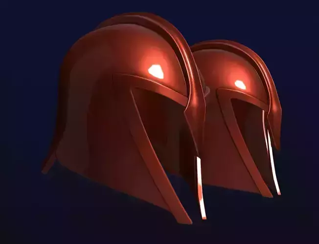 VGK inspired Knight or Troy Style Spartan helmet 3D print model