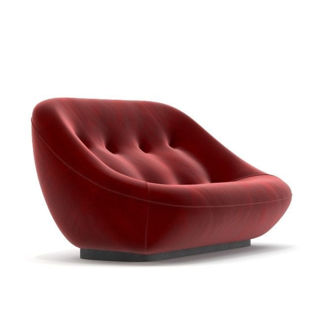 BONNIE sofa Low-poly 3D model_3