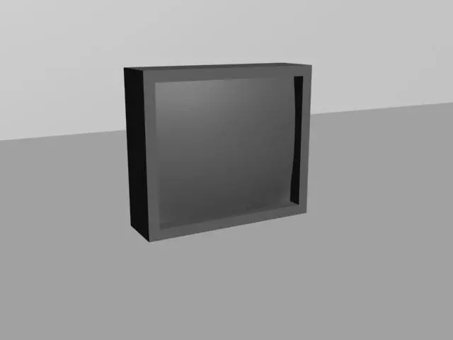TV retro Free 3D model_0