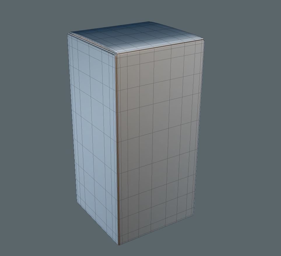 Package Box 3d model 3D model_1