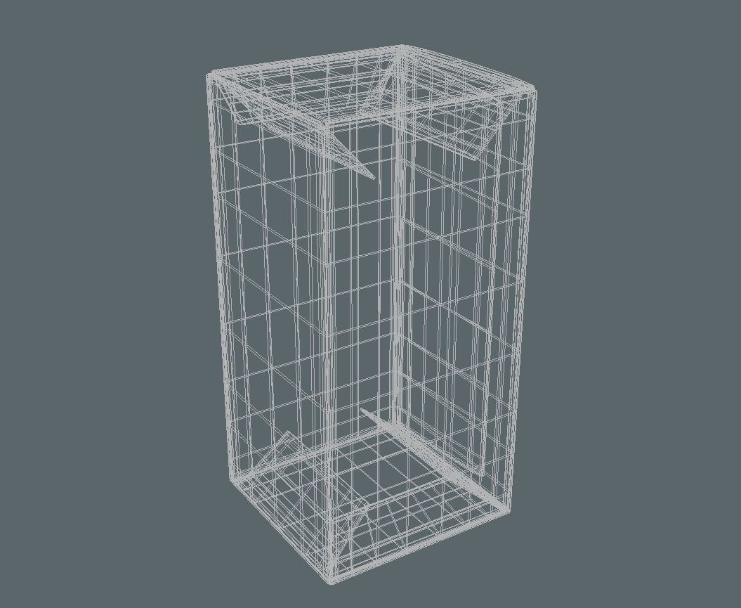 Package Box 3d model 3D model_2