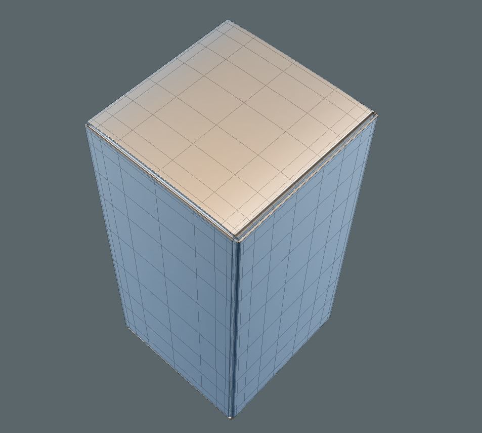 Package Box 3d model 3D model_7