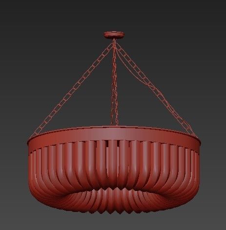 Chandelier Loft Favorite 1657 6P 3D model_2