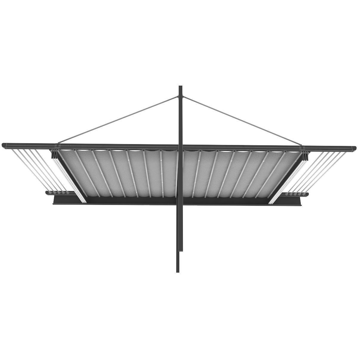 Motorized Pergola 1a Worn 3 3D model_33
