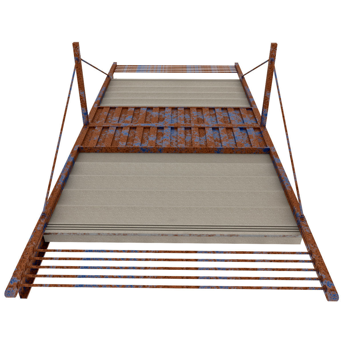 Motorized Pergola 1a Worn 3 3D model_26