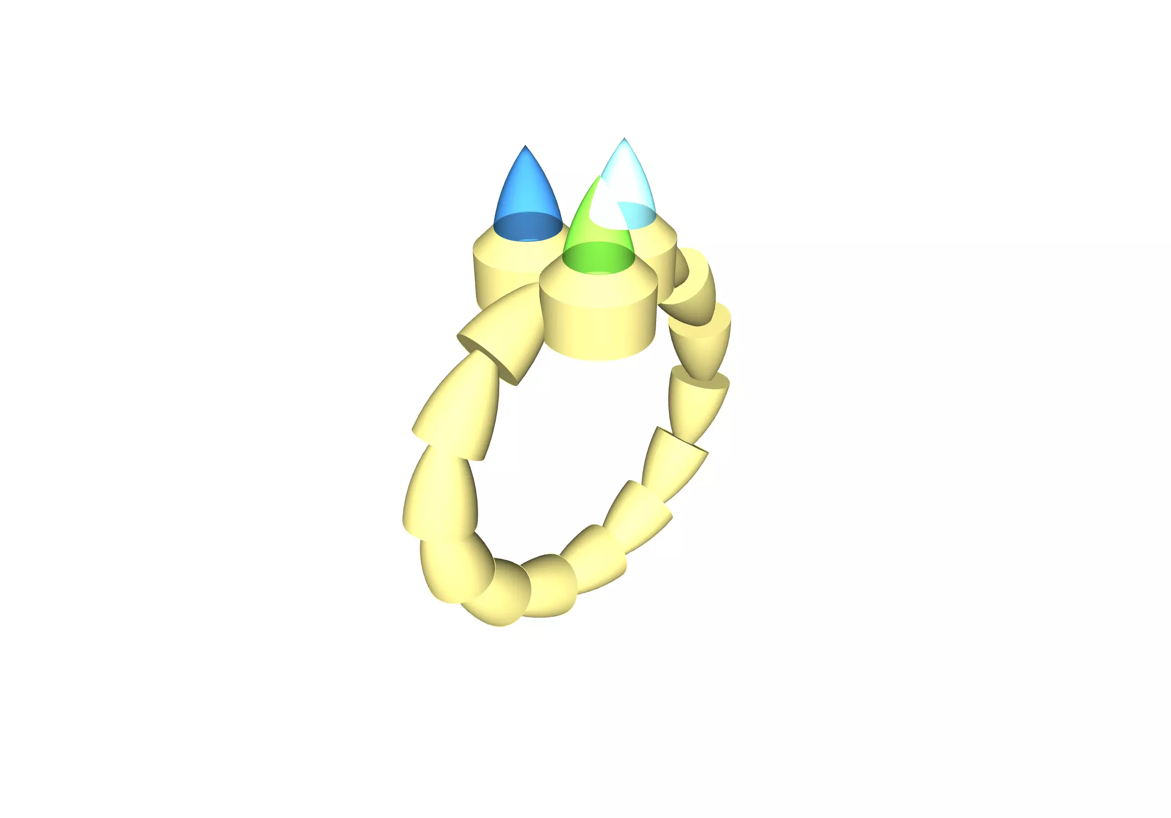 Ring F20 3 Free 3D print model