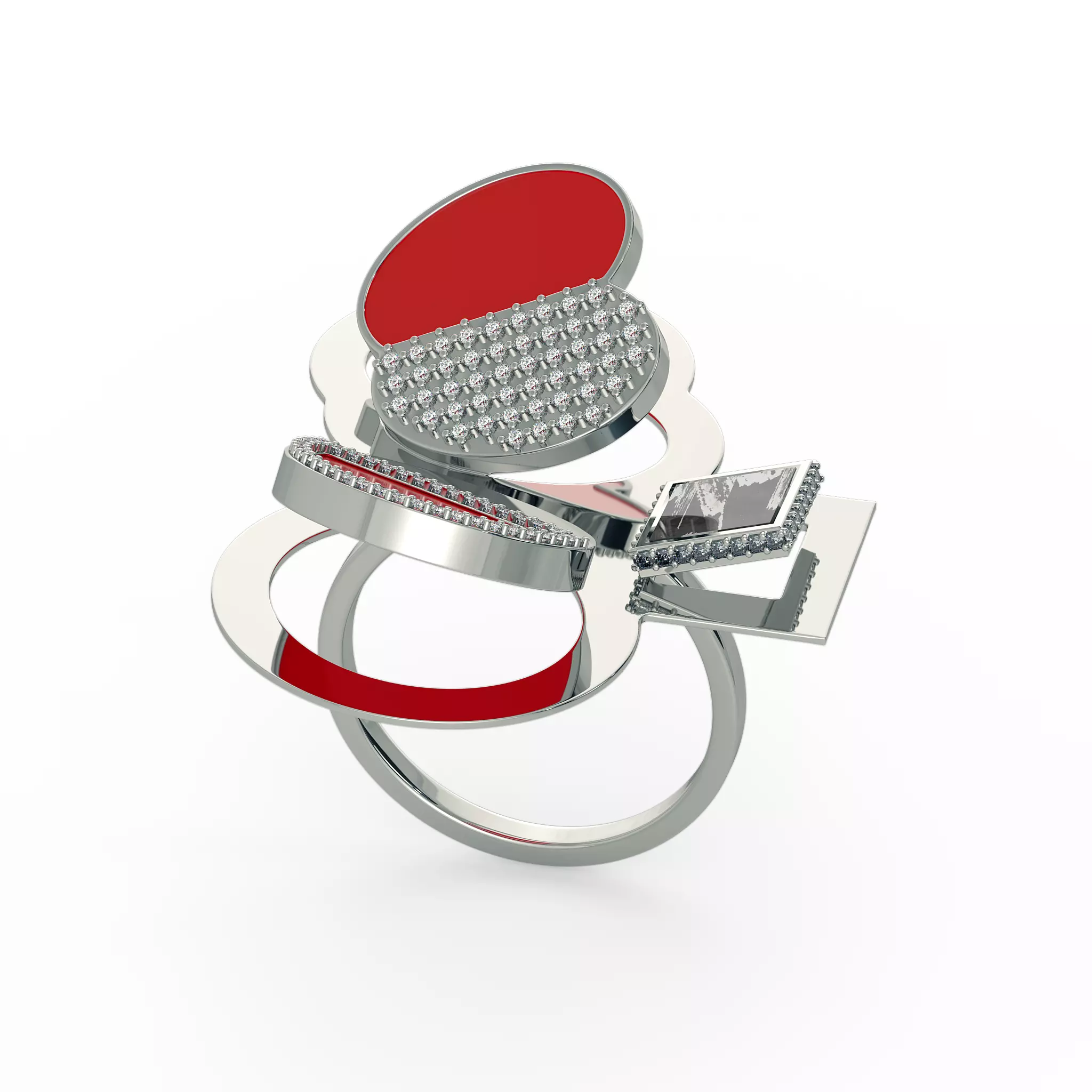 Calypso Ring Free 3D print model