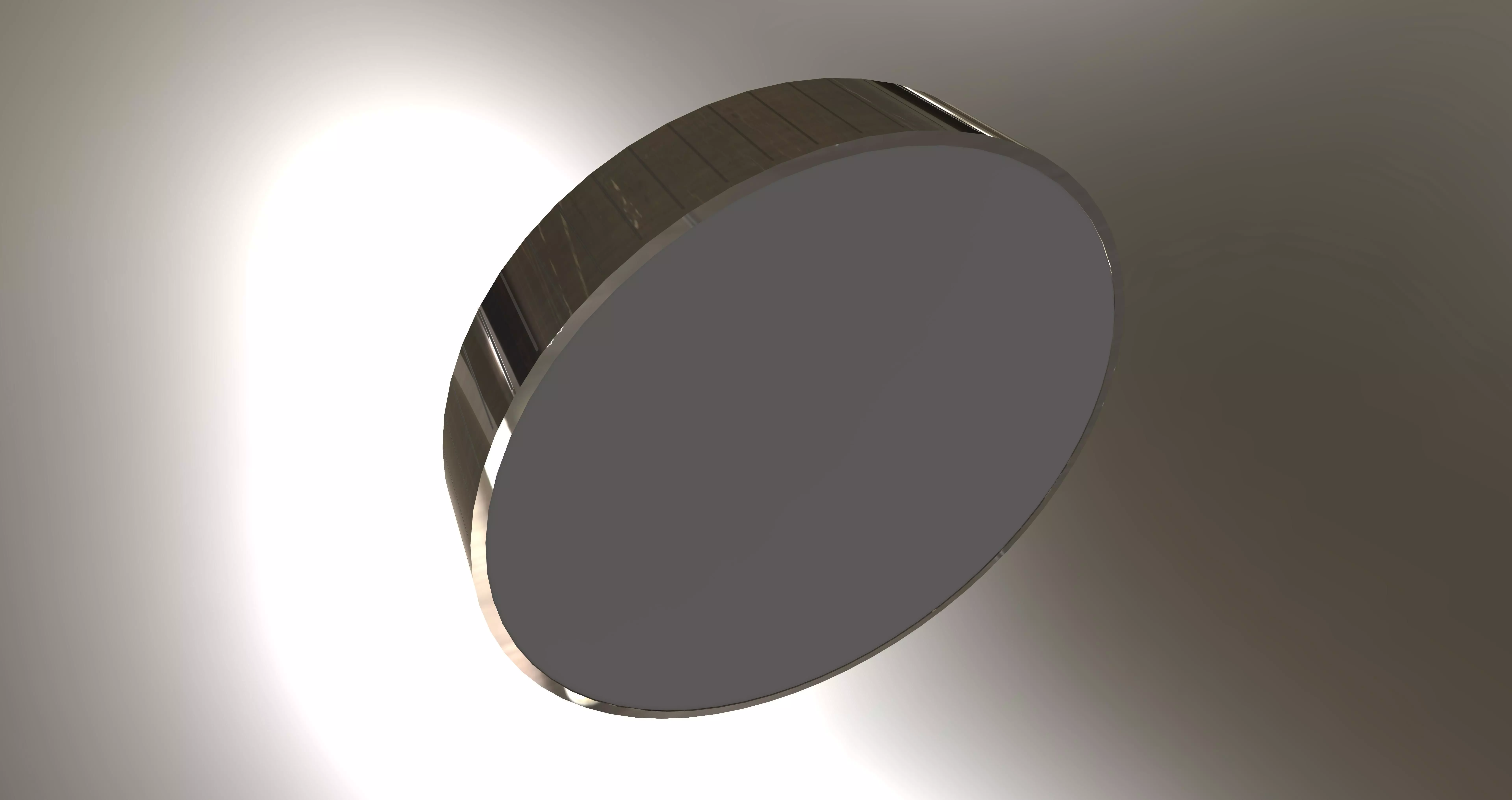Medo Led 60 srebrnoszara Light Fixture Free 3D model