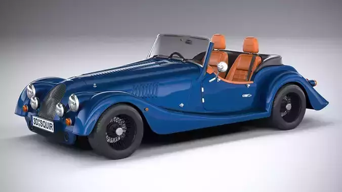Morgan Plus Four 2021 3D model