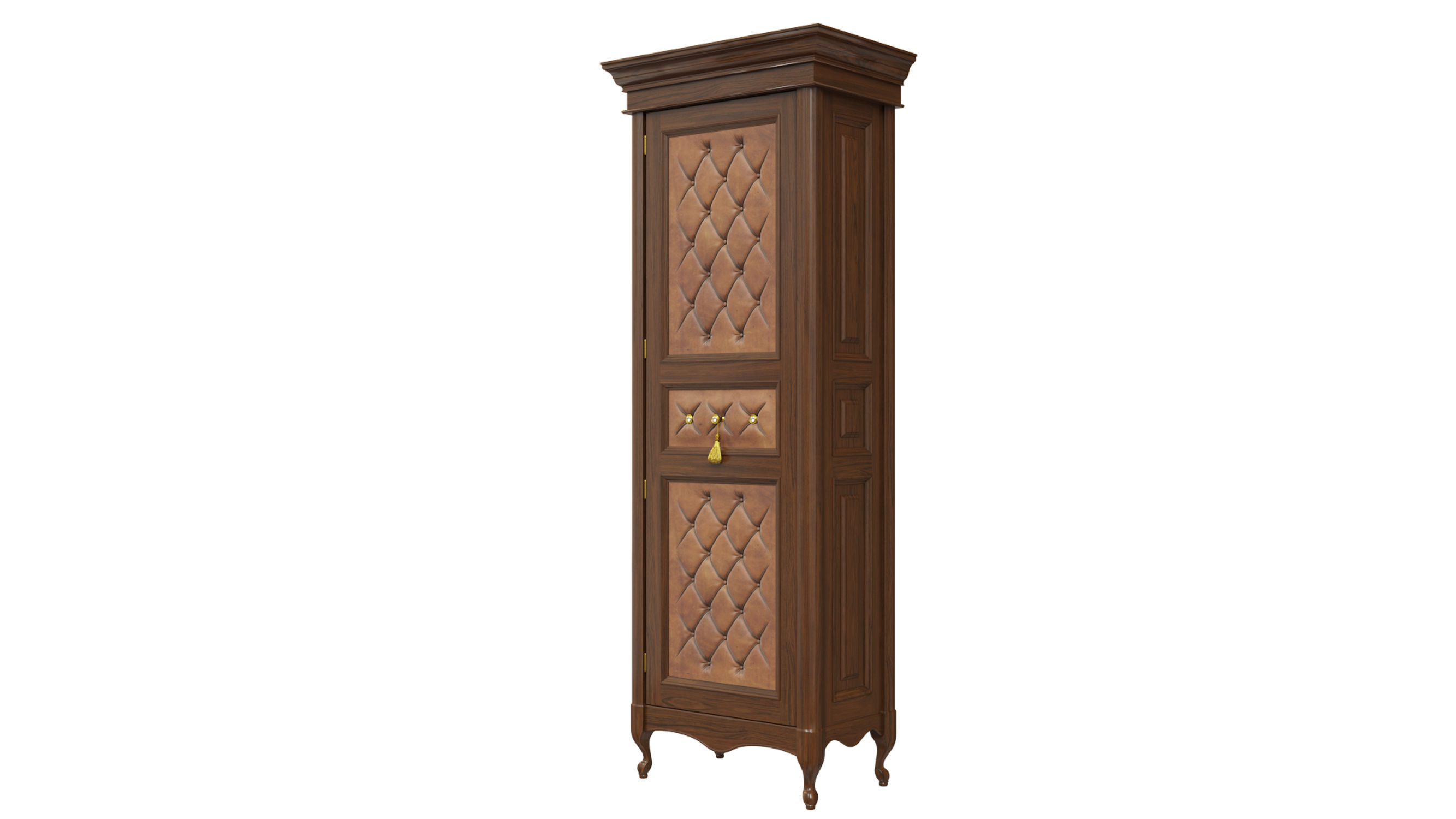 classic cabinet 04 02 3D model_4