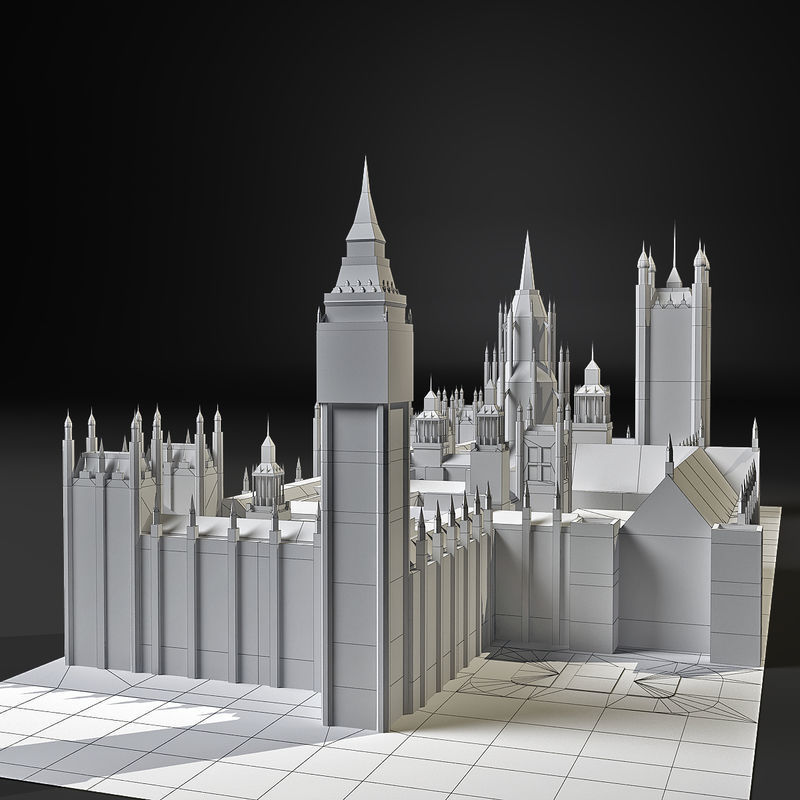 Palace of Westminster 3D model_9