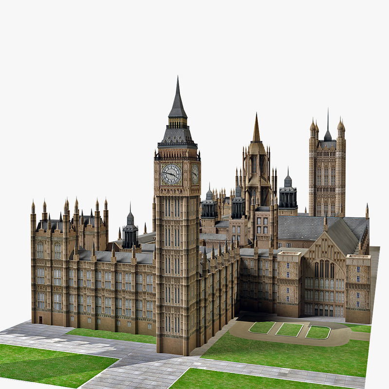 Palace of Westminster 3D model_3