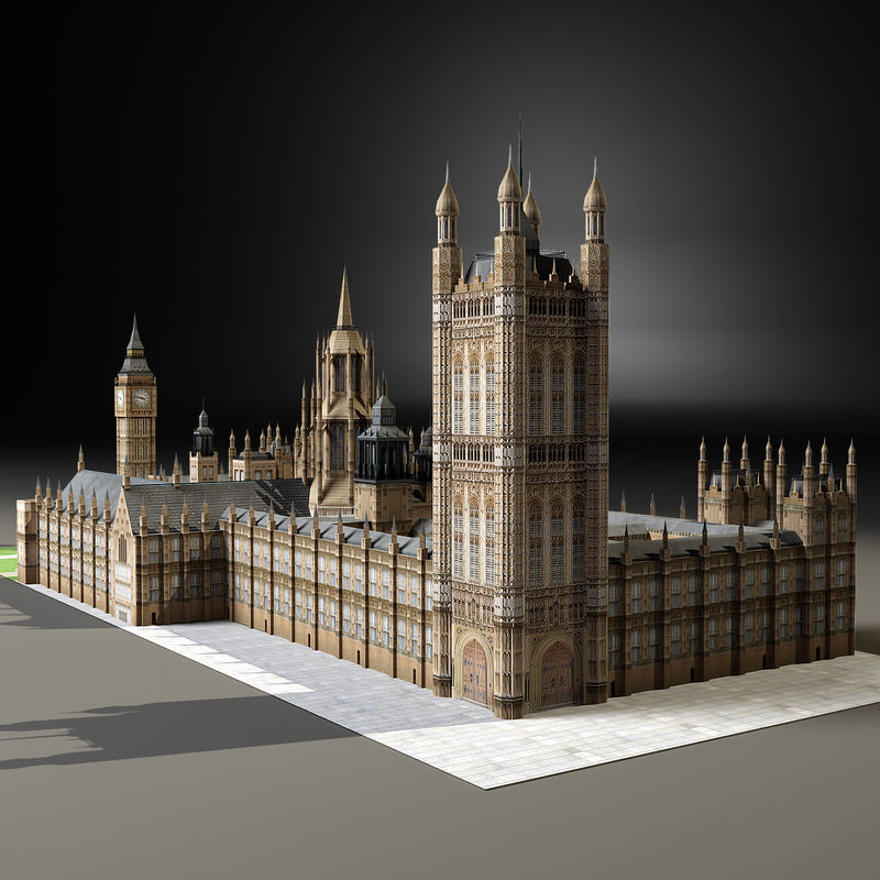 Palace of Westminster 3D model_4