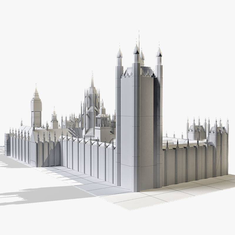 Palace of Westminster 3D model_11