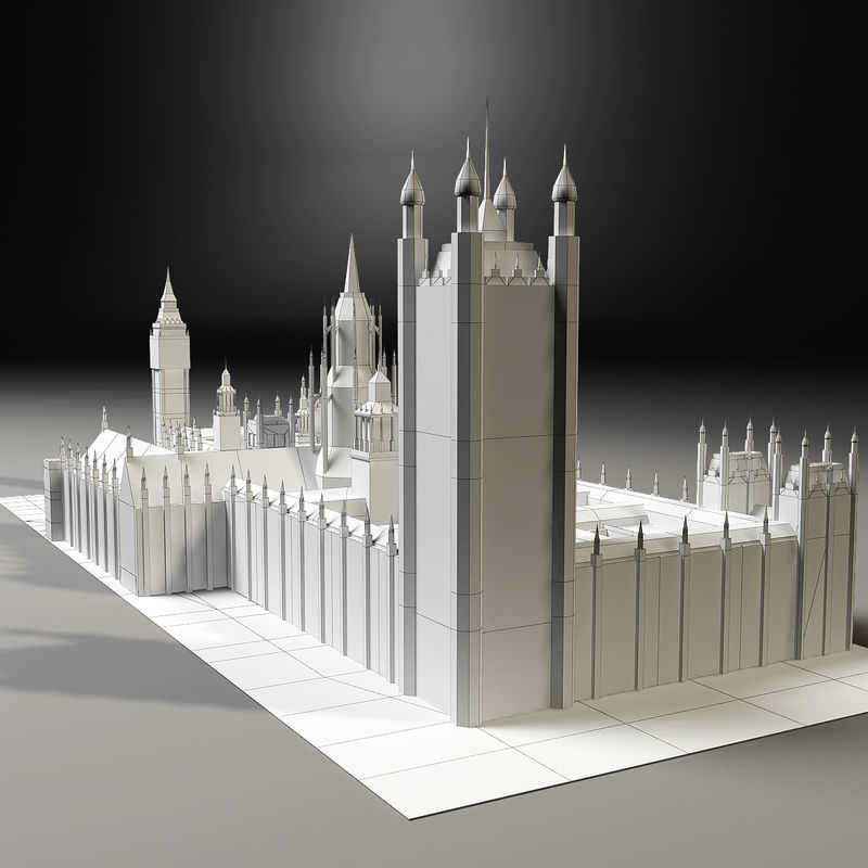 Palace of Westminster 3D model_8