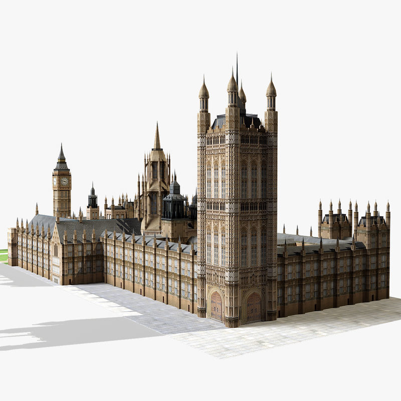 Palace of Westminster 3D model_7