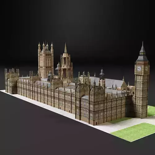 Palace of Westminster 3D model