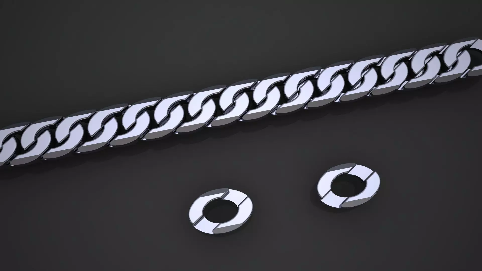 Braslate Chain 002 3D print model