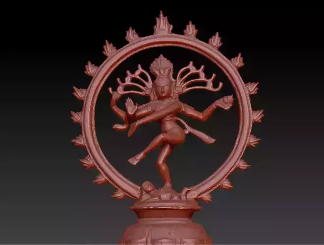 Shiva Nataraja The Lord of Dance 3D print model