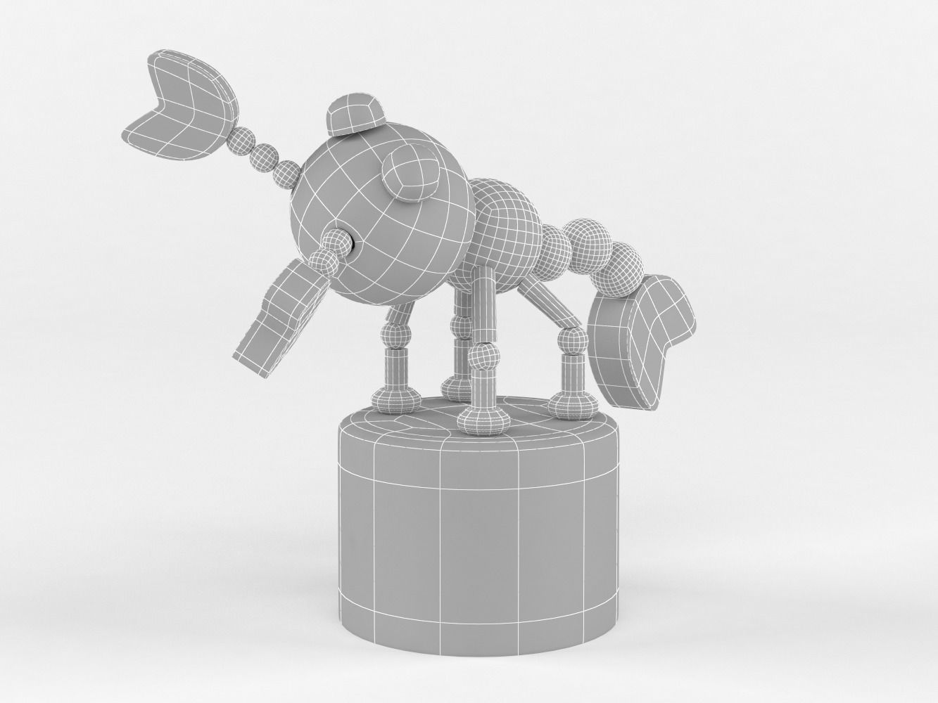 Dancing Lobster 3D model_4