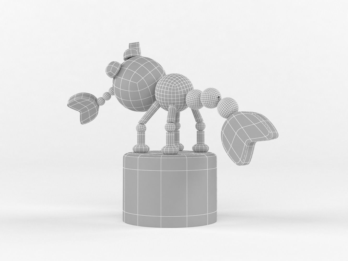Dancing Lobster 3D model_7