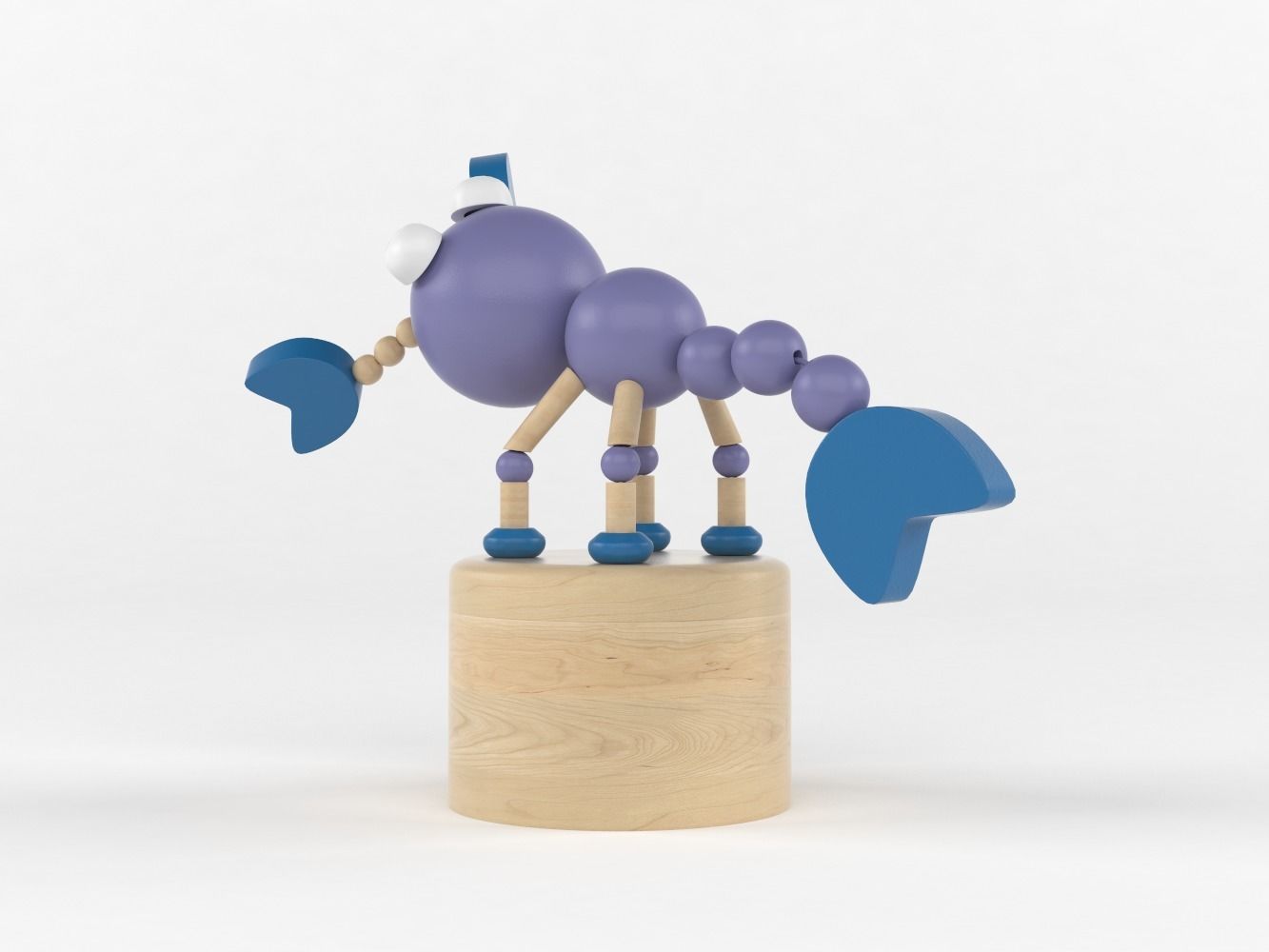 Dancing Lobster 3D model_3
