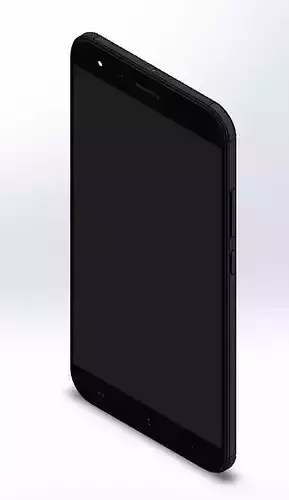 Mi mobile phone 3D print model