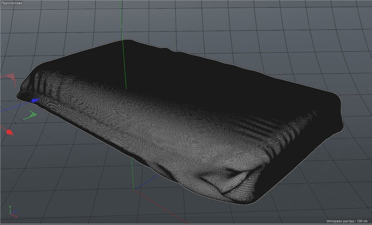 Sofa making on Cinema 4d -Octan render 3D model_4