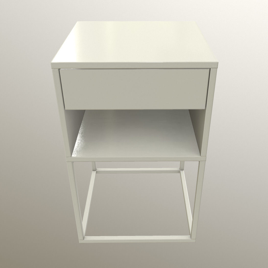 VIKHAMMER Nightstand for UE4 Low-poly 3D model_15