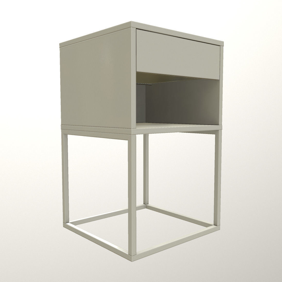 VIKHAMMER Nightstand for UE4 Low-poly 3D model_16