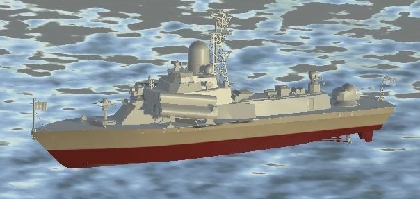 Lite BattleShip Free 3D model