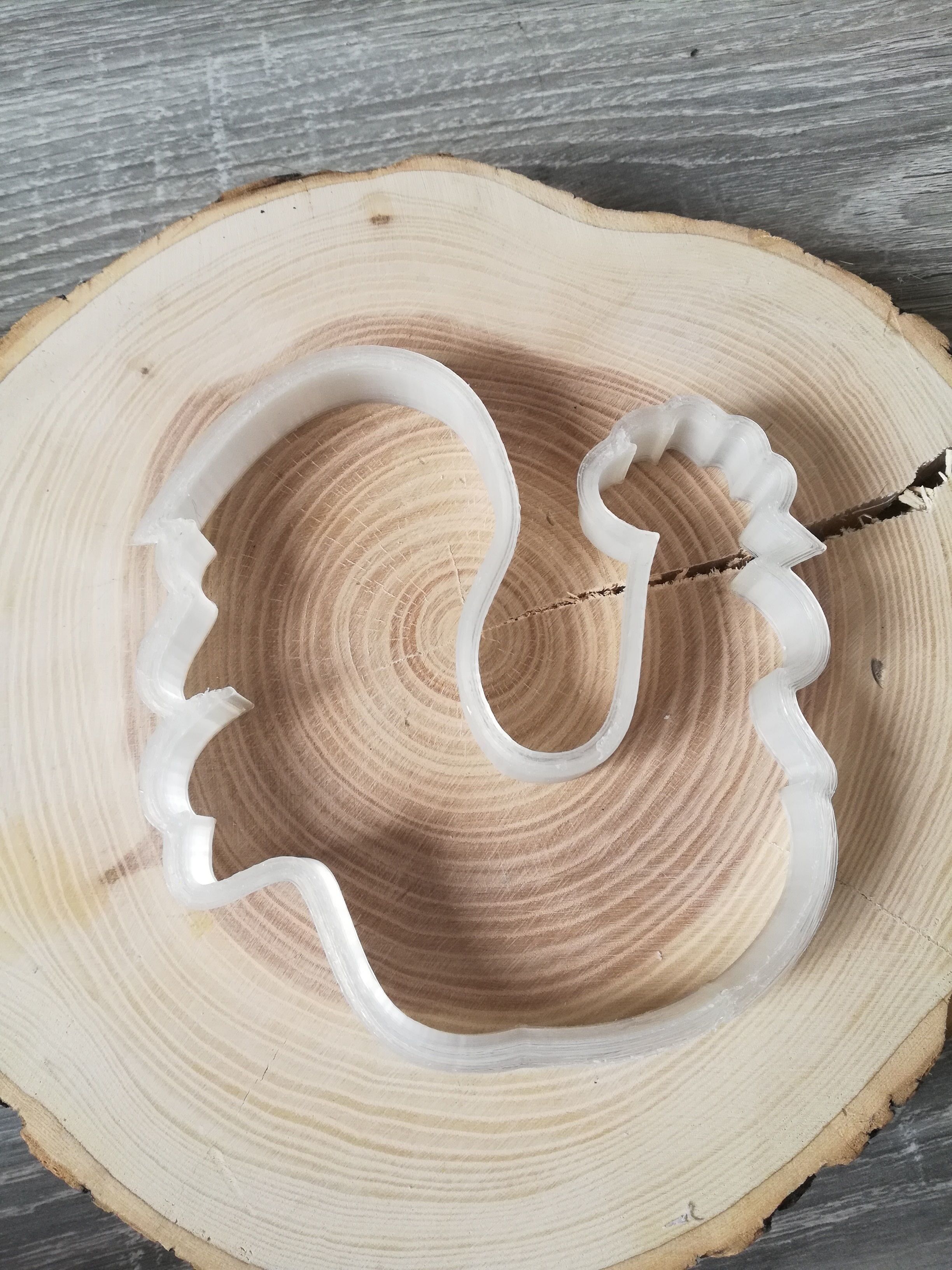 0007 Rooster cookie cutter Easter  3D print model_2