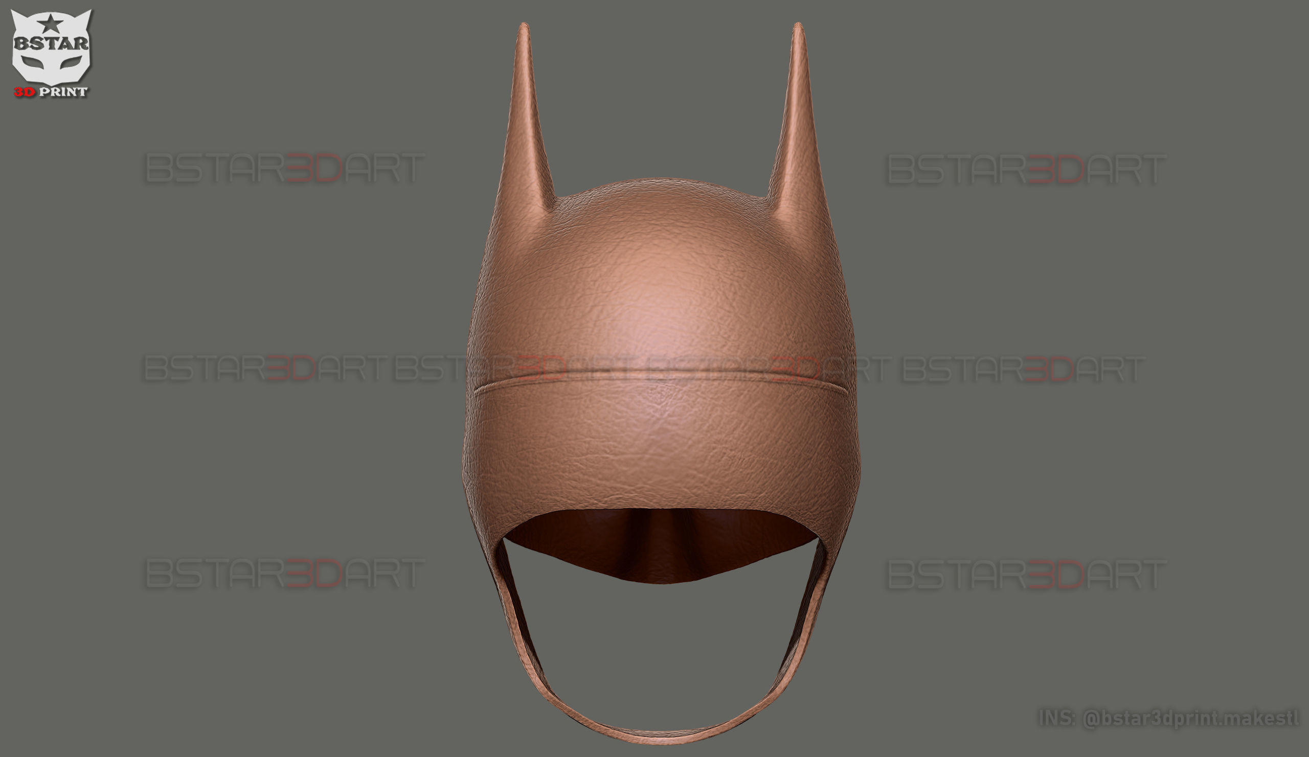 Batman Mask - Robert Pattinson - The Batman 2022 - DC comic 3D print model_23