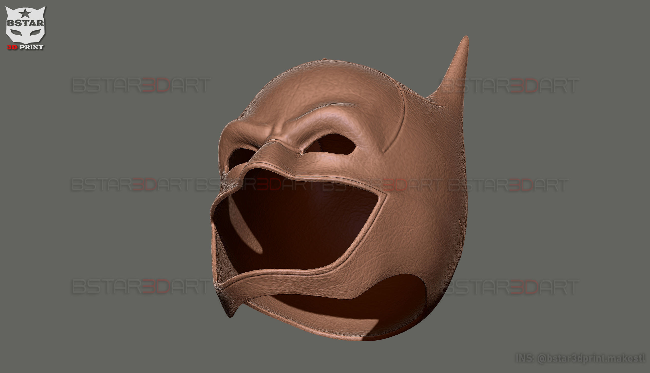 Batman Mask - Robert Pattinson - The Batman 2022 - DC comic 3D print model_26
