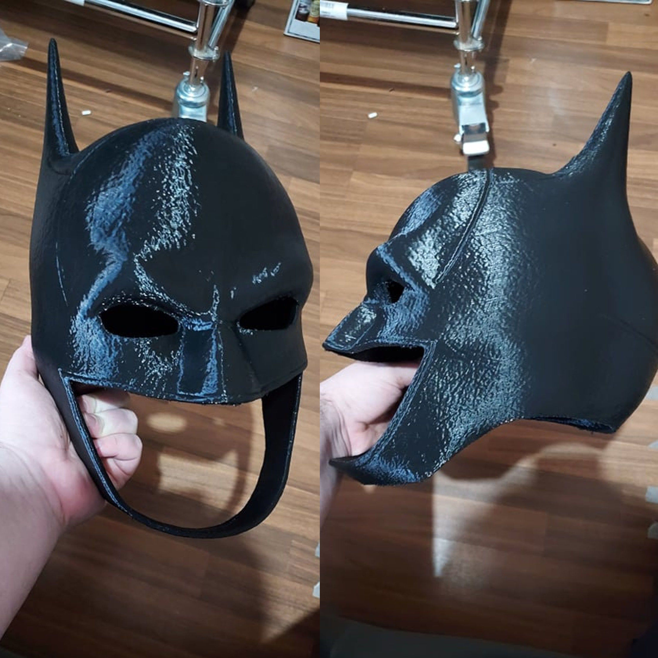 Batman Mask - Robert Pattinson - The Batman 2022 - DC comic 3D print model_2