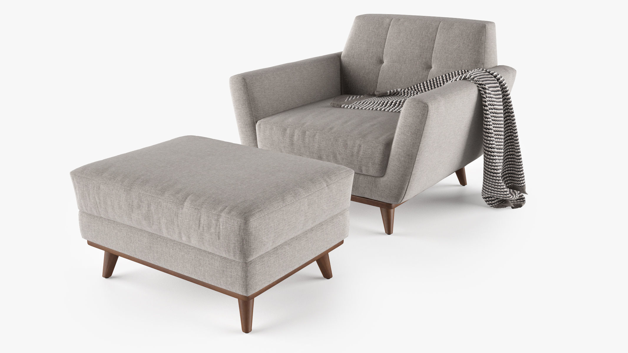 Joybird Hughes Sofa Collection 3D model_22