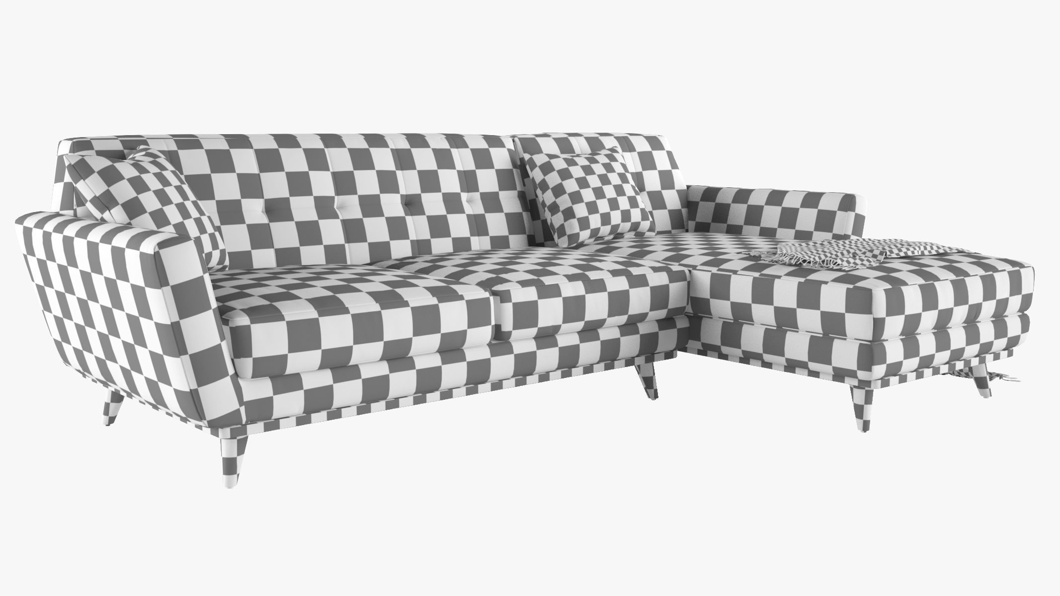 Joybird Hughes Sofa Collection 3D model_42