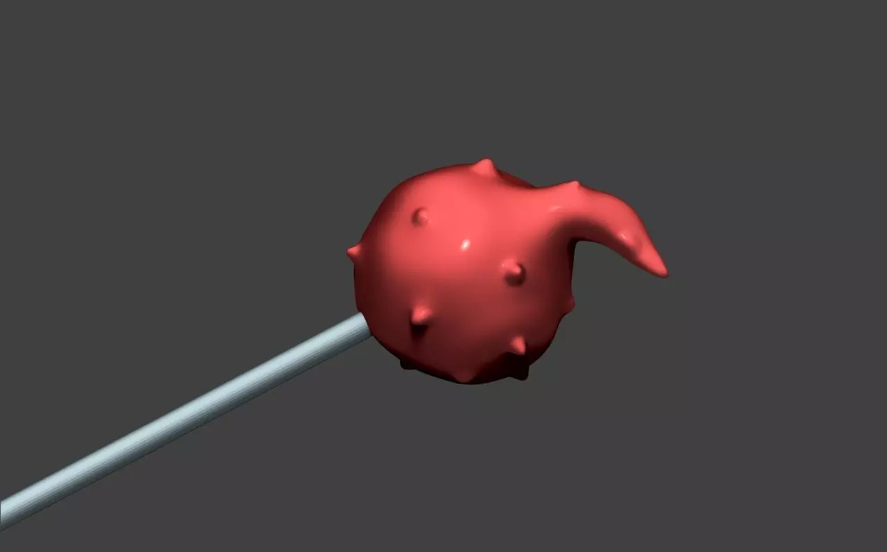 kipo and the age of wonderbeasts wolf sting staff printing 3D print model