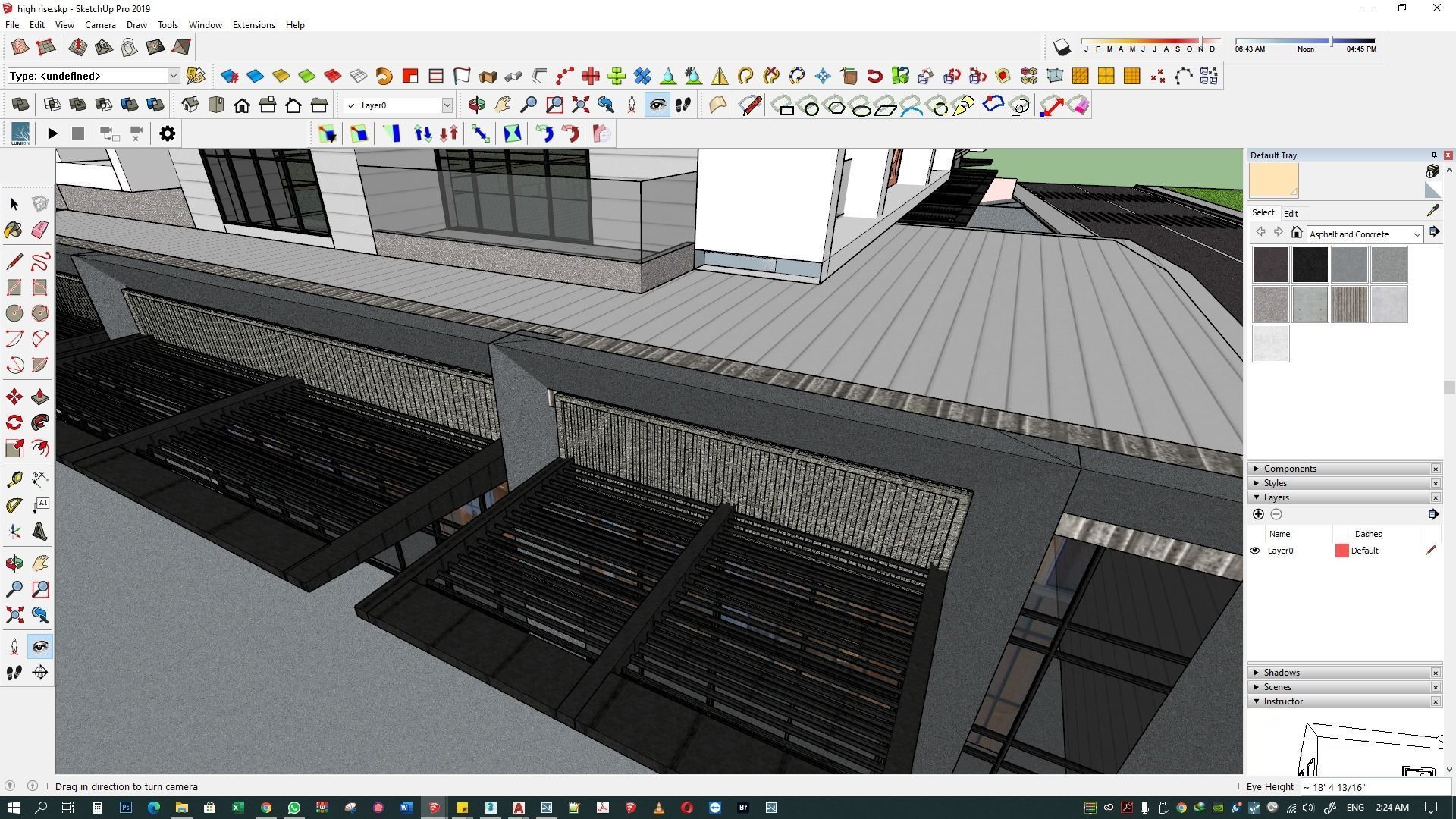 Apartment building 3d model 3D model_32