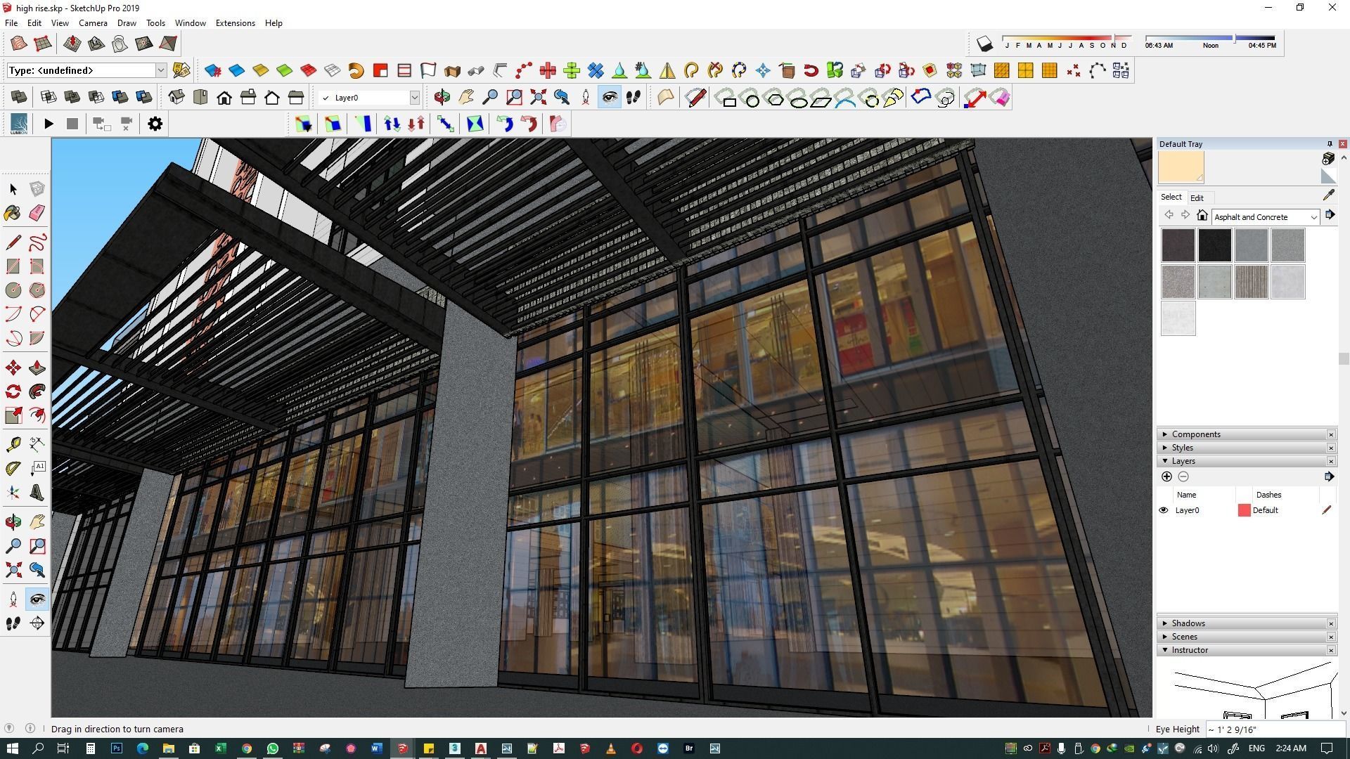 Apartment building 3d model 3D model_31