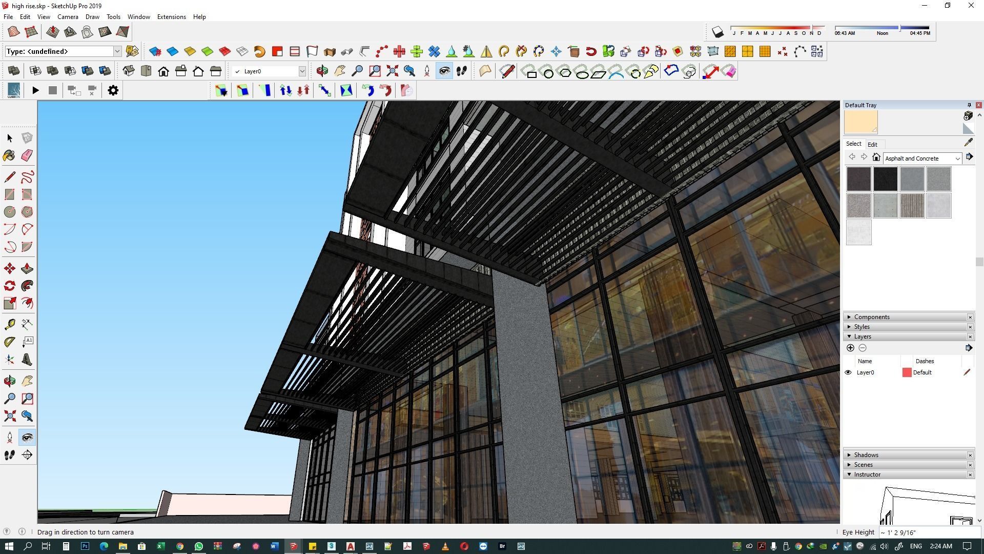 Apartment building 3d model 3D model_30