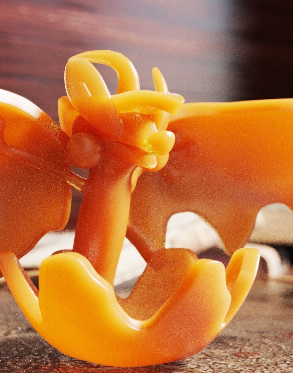 Pomdrapi dragon 3D print model_2
