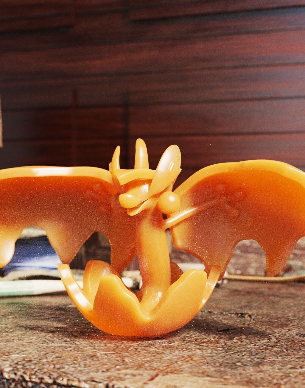 Pomdrapi dragon 3D print model_4
