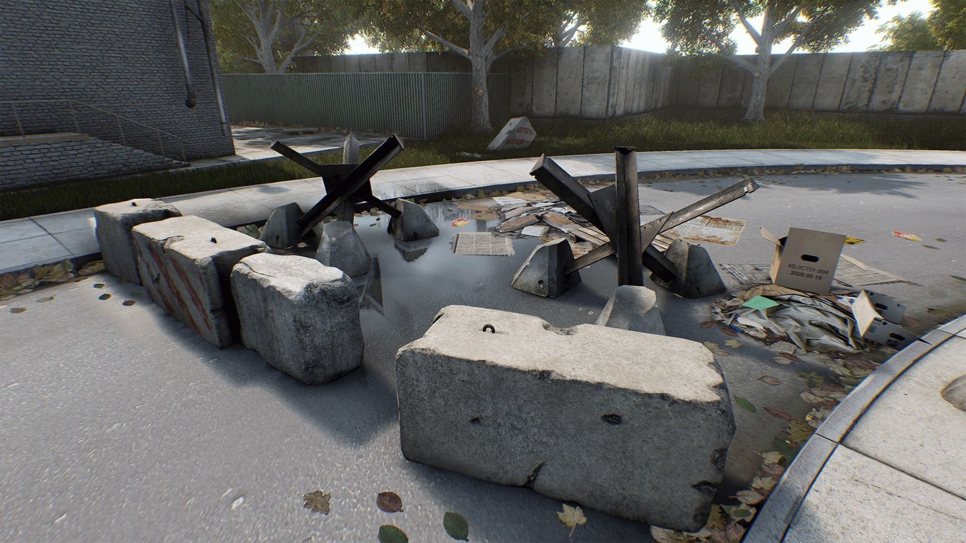 Industrial Area Hangar 3D model_7