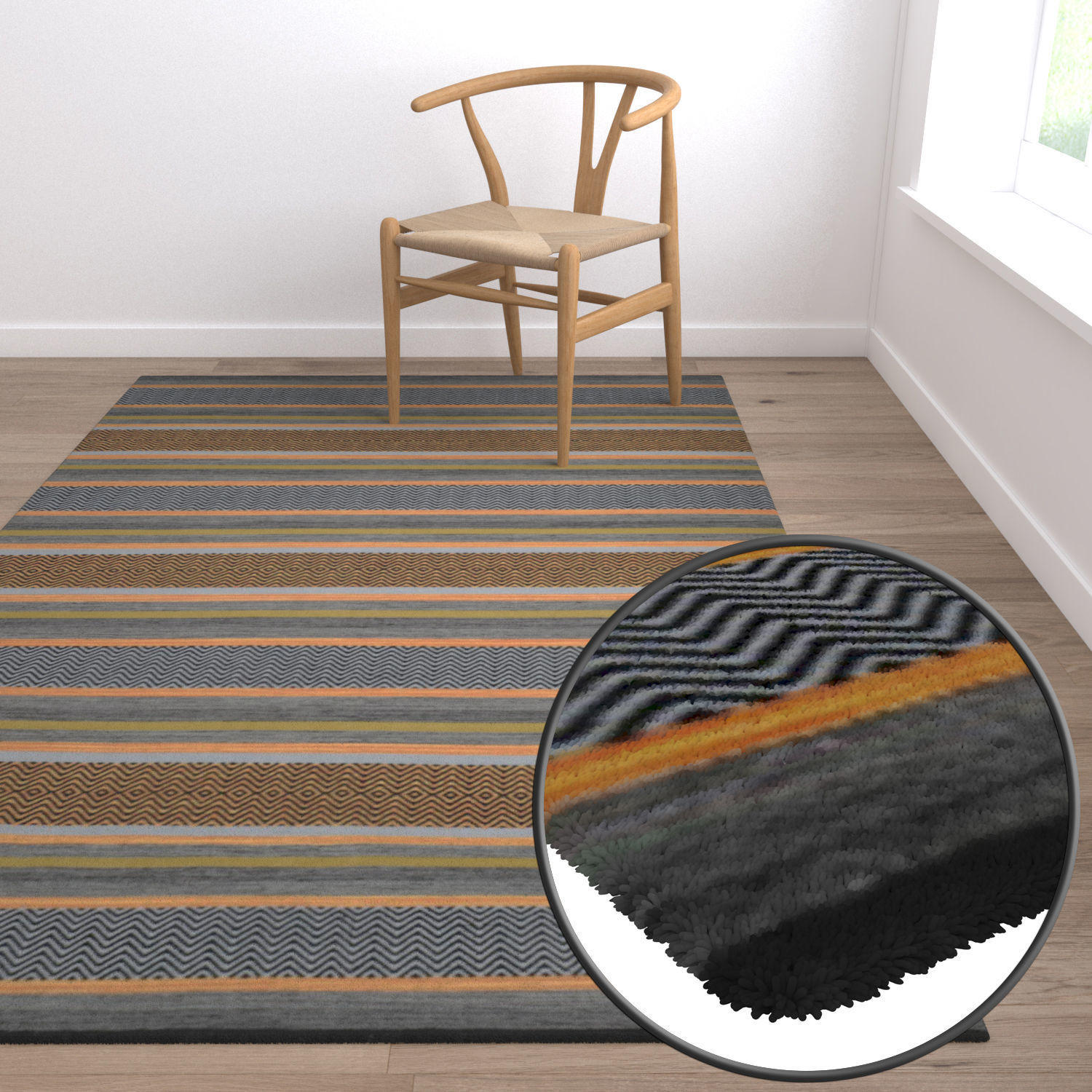 Rug Set 297 3D model_5