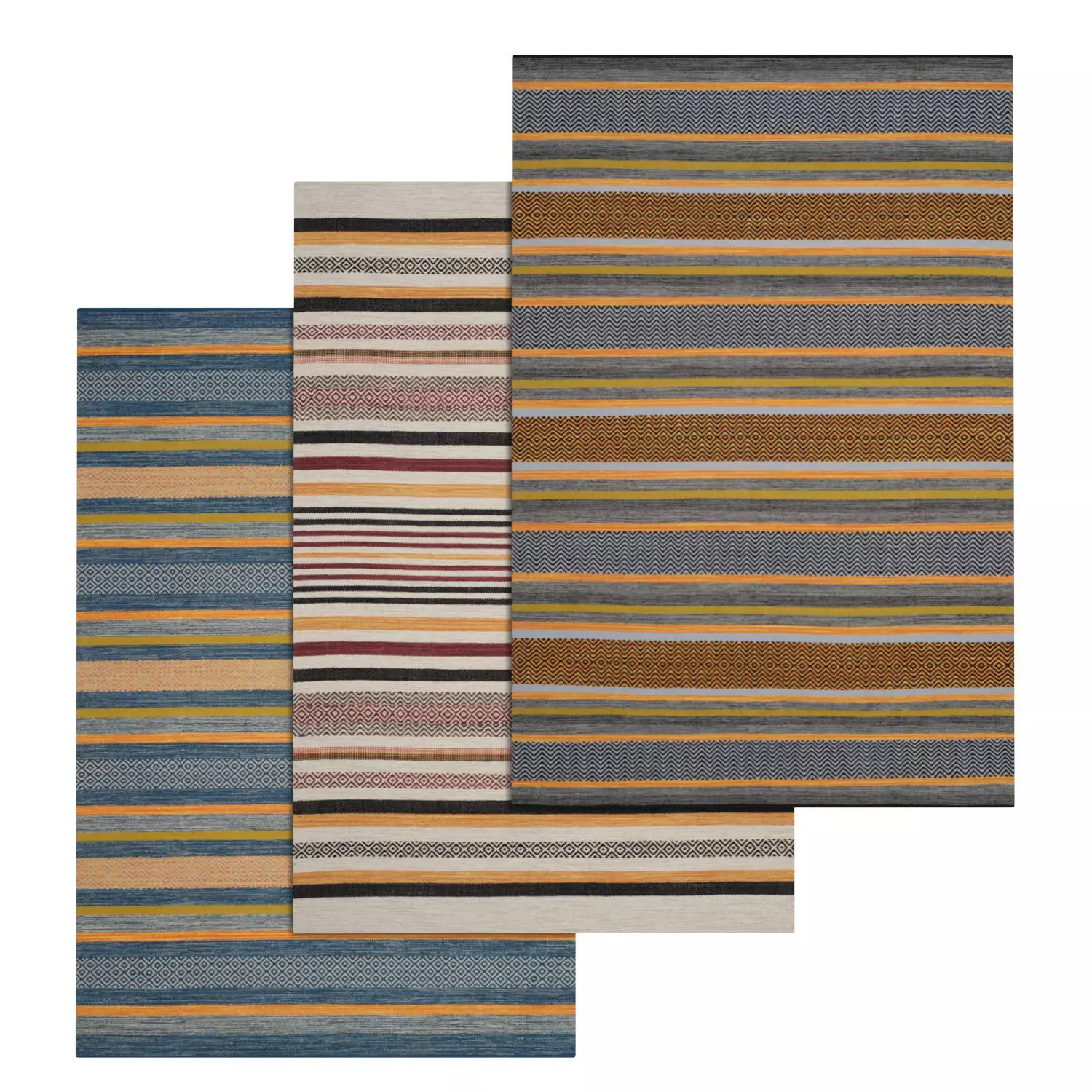 Rug Set 297 3D model_0